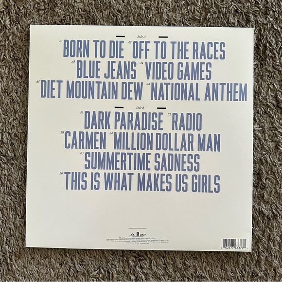 Lana Del Rey Born To Die Vinyl - Picture 4 of 9